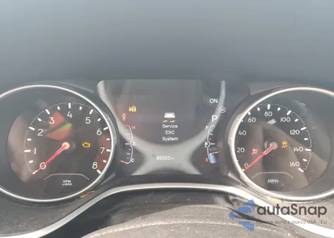 2017 Jeep Compass Latitude z USA, uszkodzony, nr VIN 3C4NJDBB4HT672067